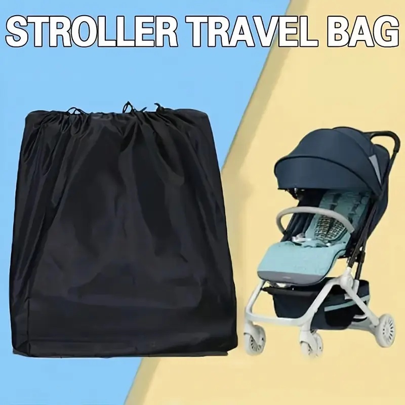 Stroller Accessories - กระเป๋าเก็บของรถเข็นเด็กโพลีเอสเตอร์ทนทาน 1 ชิ้น เหมาะสำหรับรถเข็นเด็กแบบร่ม ใช้ได้กับการเดินป่า อุปกรณ์เสริมรถเข็นเด็ก