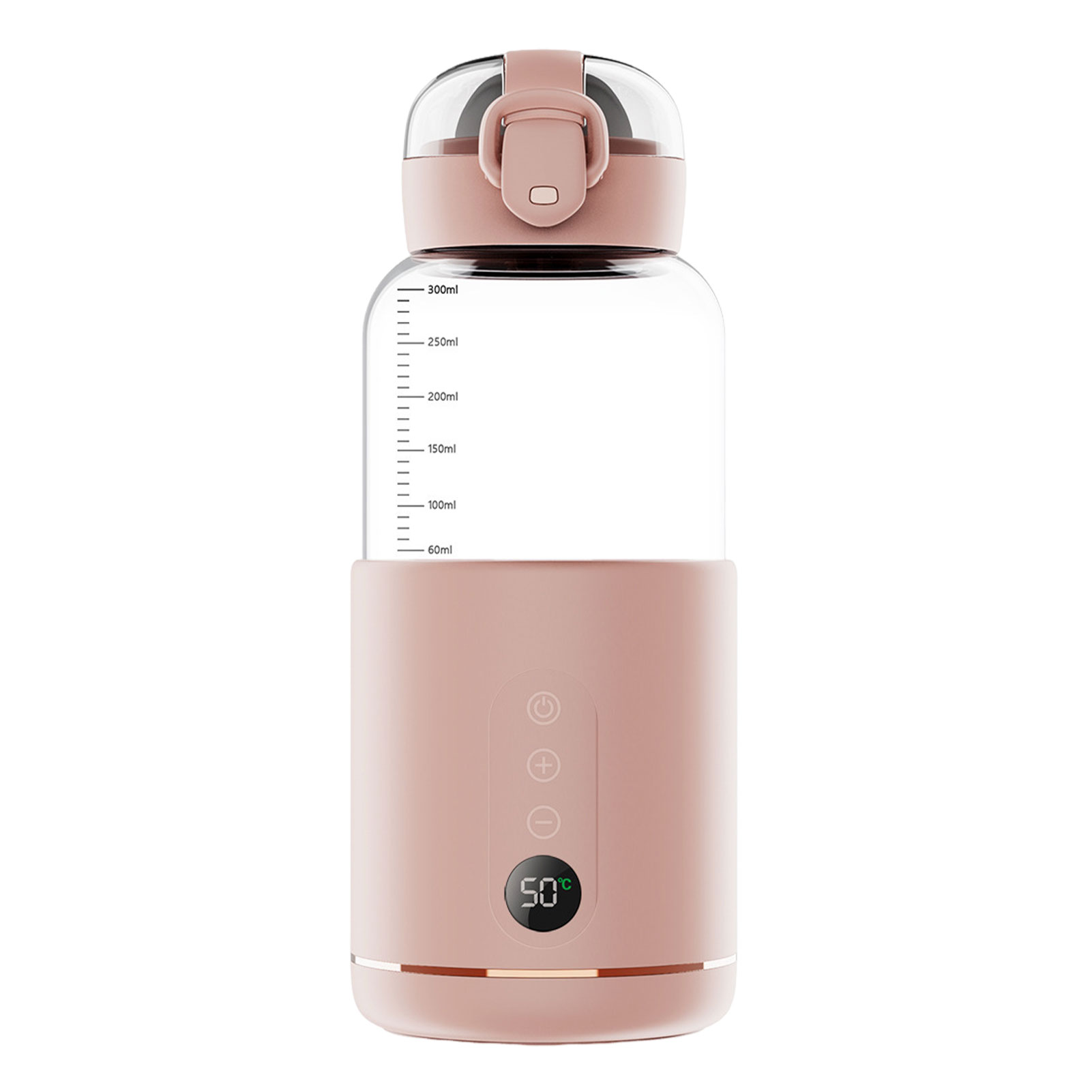 Portable Bottle Warmer - เทอร์โมสตัทขวดไร้สายให้ความร้อนได้ทุกที่ด้วยคลิกเดียวและทนความร้อน เครื่องอุ่นแบบพกพาปลอดภัย