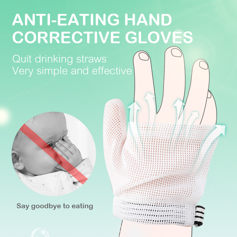 Teething Mitten Baby - เด็กกินถุงมือ Breathable สุทธิทารกแรกเกิด Teething Mittens ทารก