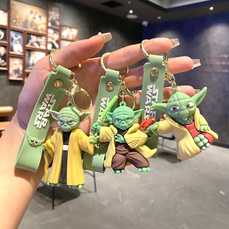 Baby Yoda Products - พวงกุญแจสตาร์วอร์ส โยดา มาสเตอร์ พวงกุญแจน่ารัก เบบี้โยดา ของขวัญพวงกุญแจรถยนต์