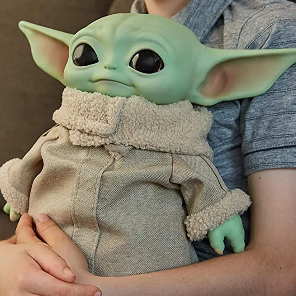 Baby Yoda Products - 17-28 ซม. ดิสนีย์ภาพยนตร์สตาร์วอร์ส 28 ซม. เบบี้โยดาแอ็คชั่นฟิกเกอร์ของเล่นตุ๊กตาของเล่นเด็กของขวัญวันเกิด