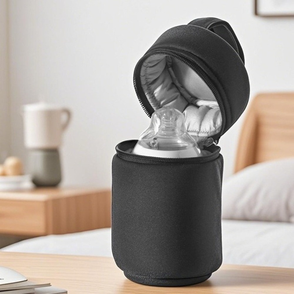 Portable Bottle Warmer - กระเป๋าอุ่นนมป้องกันการกระแทก กระเป๋าเก็บความร้อนกันน้ำ ป้องกันรอยขีดข่วน กระเป๋าคุณแม่แบบพกพา กระเป๋าแขวนรถเข็น ใช้สำหรับเดินทาง