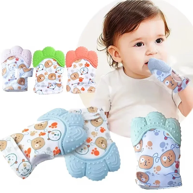 ถุงมือซิลิโคนสำหรับเด็กแรกเกิด - Teething Mitten Baby บทวิจารณ์และราคา
