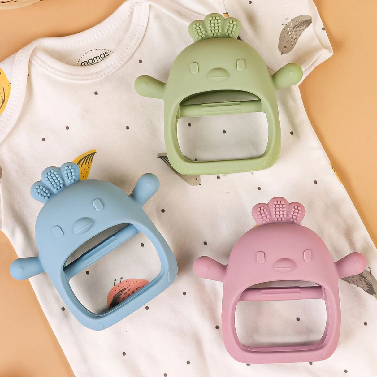 ถุงมือกันกัดสำหรับเด็กทารก 1 ช - Teething Mitten Baby บทวิจารณ์และราคา