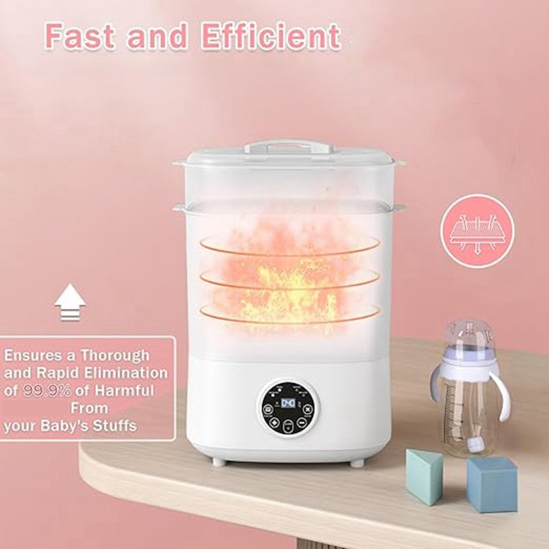 M04K เครื่องฆ่าเชื้อขวดนมด้วยไ - Baby Bottle Sterilizer บทวิจารณ์และราคา