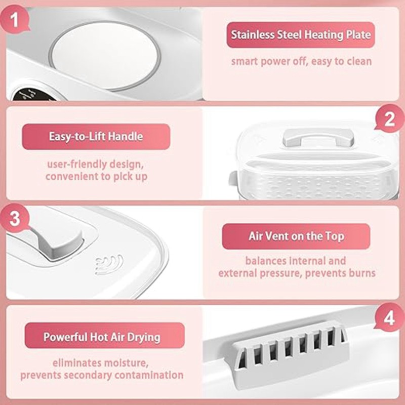 M04K เครื่องฆ่าเชื้อขวดนมด้วยไ - Baby Bottle Sterilizer บทวิจารณ์และราคา