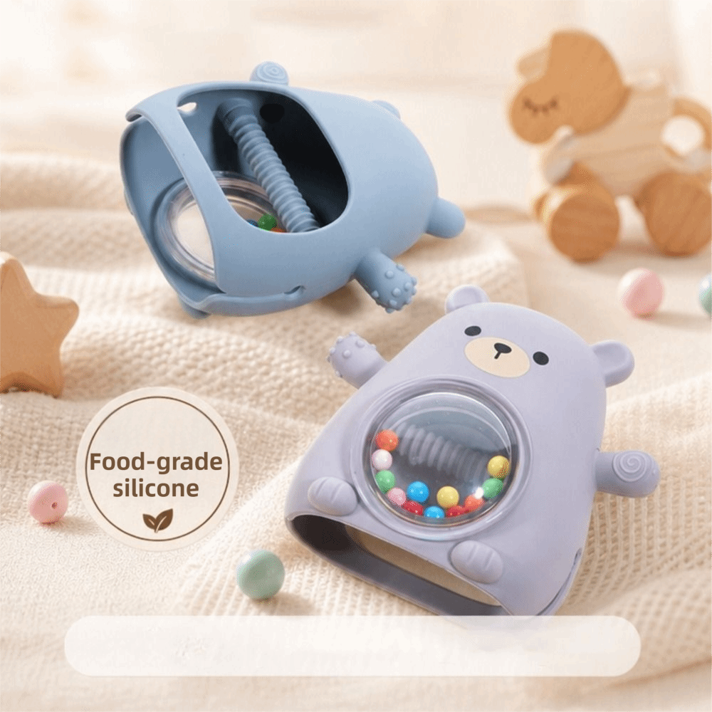 ยางกัดซิลิโคนรูปหมีน่ารัก พกพา - Teething Mitten Baby บทวิจารณ์และราคา