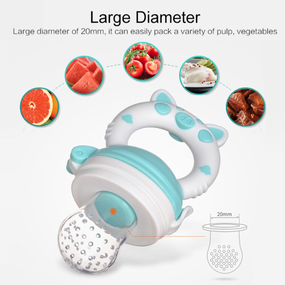 จุกนมซิลิโคนสำหรับป้อนอาหารสดส - Baby Products Useful บทวิจารณ์และราคา