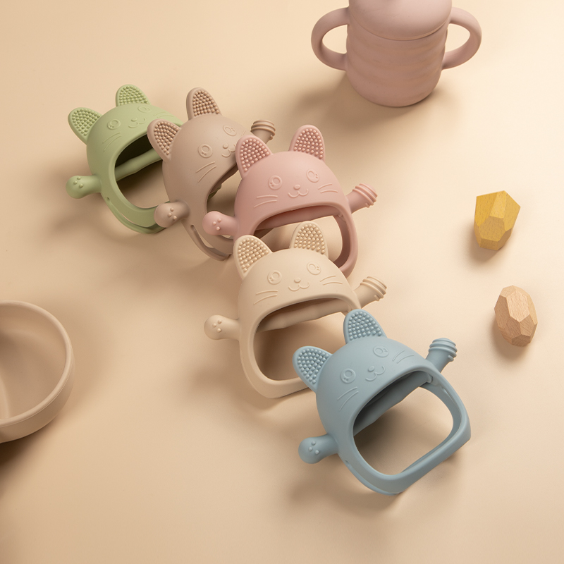 ของเล่นกัดสำหรับเด็กทารก ถุงมื - Teething Mitten Baby บทวิจารณ์และราคา