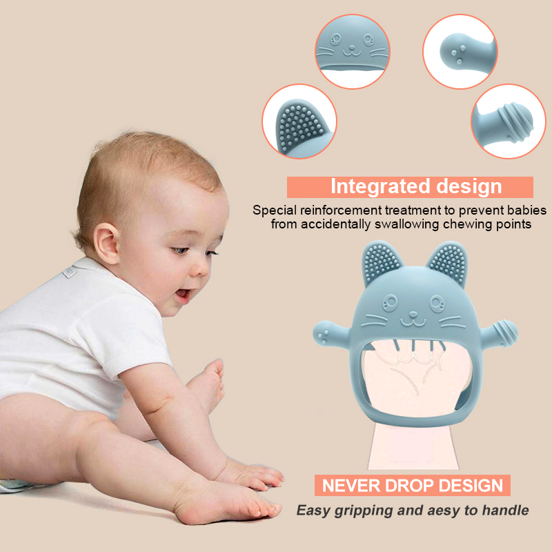 ถุงมือกันฟันขึ้นสำหรับเด็ก TYR - Teething Mitten Baby บทวิจารณ์และราคา