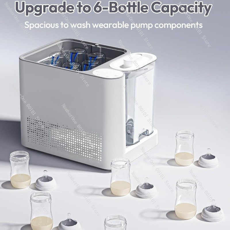 เครื่องล้างขวดนม 4 in 1 พร้อมฟ - Baby Bottle Sterilizer บทวิจารณ์และราคา