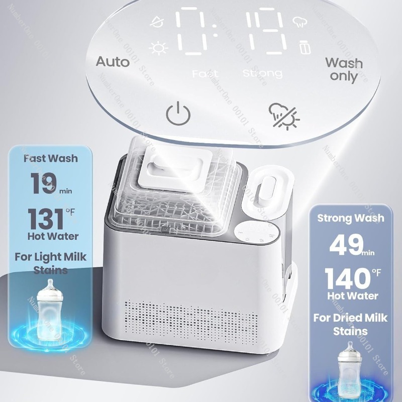 เครื่องล้างขวดนม 4 in 1 พร้อมฟ - Baby Bottle Sterilizer บทวิจารณ์และราคา