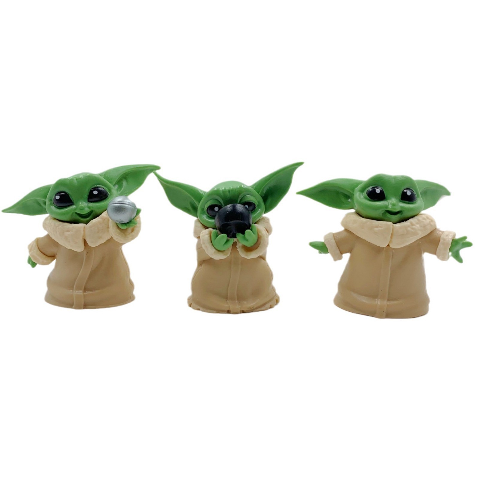 6PCS Star Wars 4-6 ซม.ของเล่น  - Baby Yoda Products บทวิจารณ์และราคา