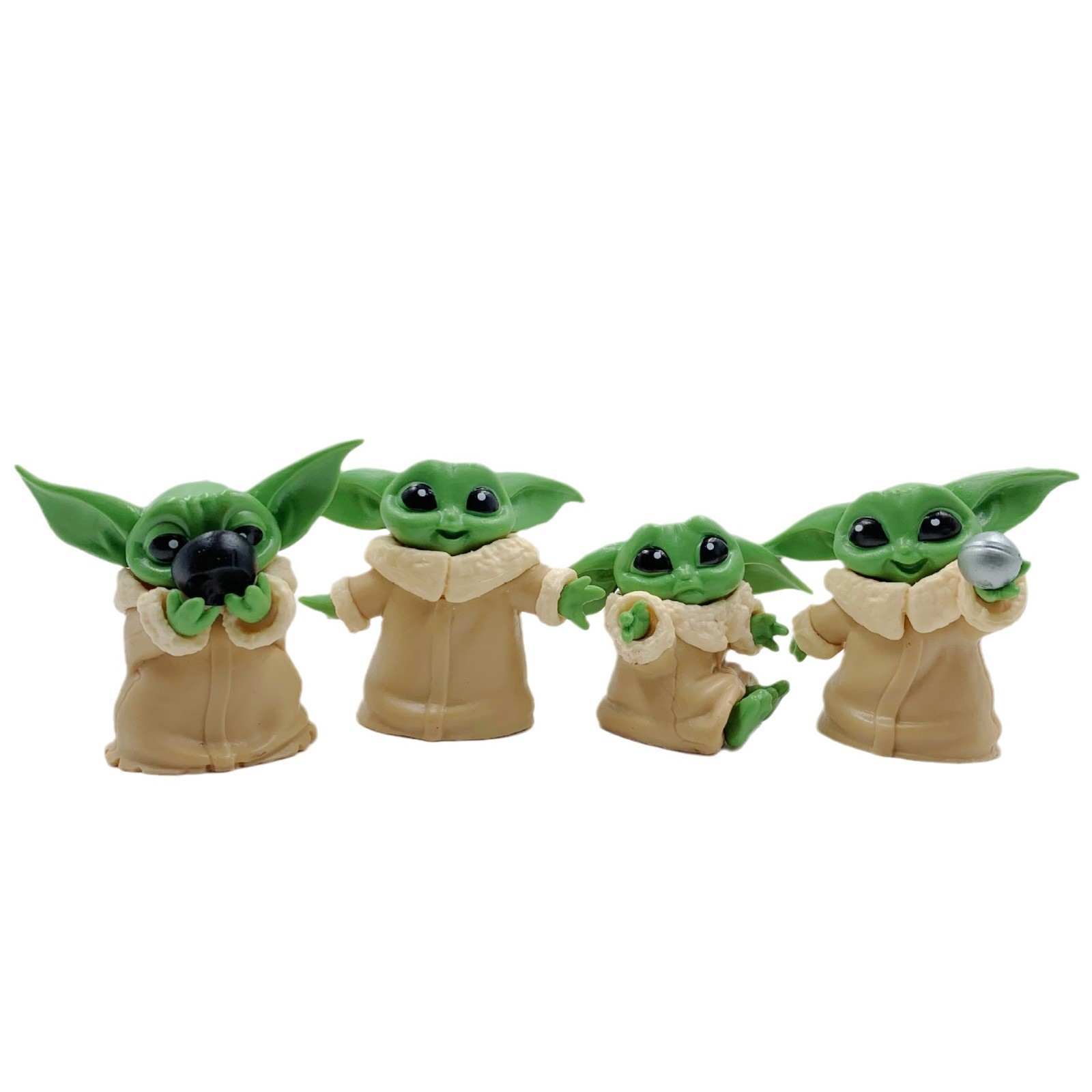 6PCS Star Wars 4-6 ซม.ของเล่น  - Baby Yoda Products บทวิจารณ์และราคา
