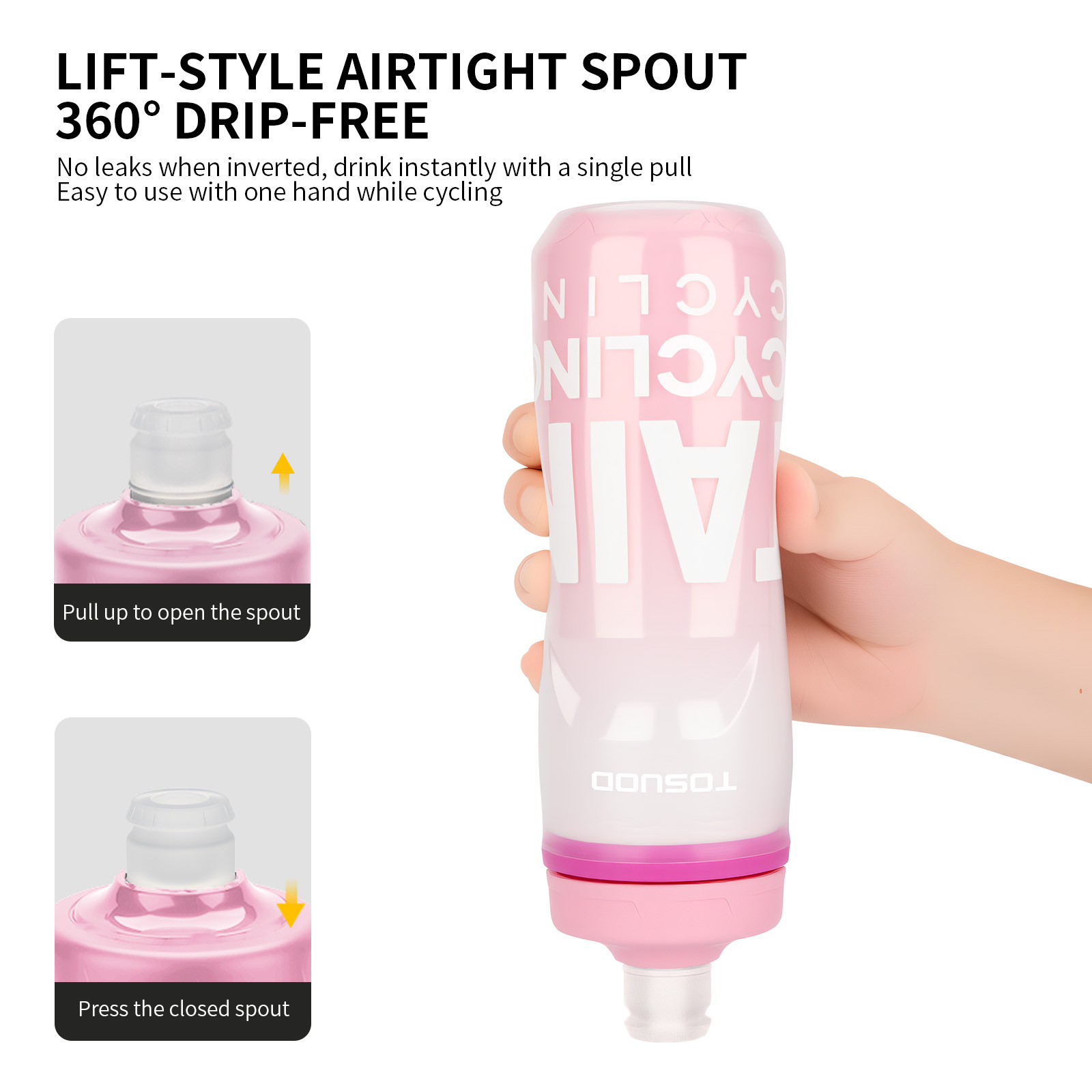 TOSUOD 620ML ขวดน้ำสำหรับปั่นจ - Portable Bottle Warmer บทวิจารณ์และราคา